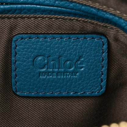 Chloe Calfskin Medium Marcie Satchel Laguna Blue 6 of 7