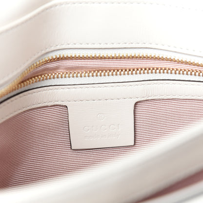 Gucci Calfskin Small Arli Flap Shoulder Bag Mystic White 8 of 10