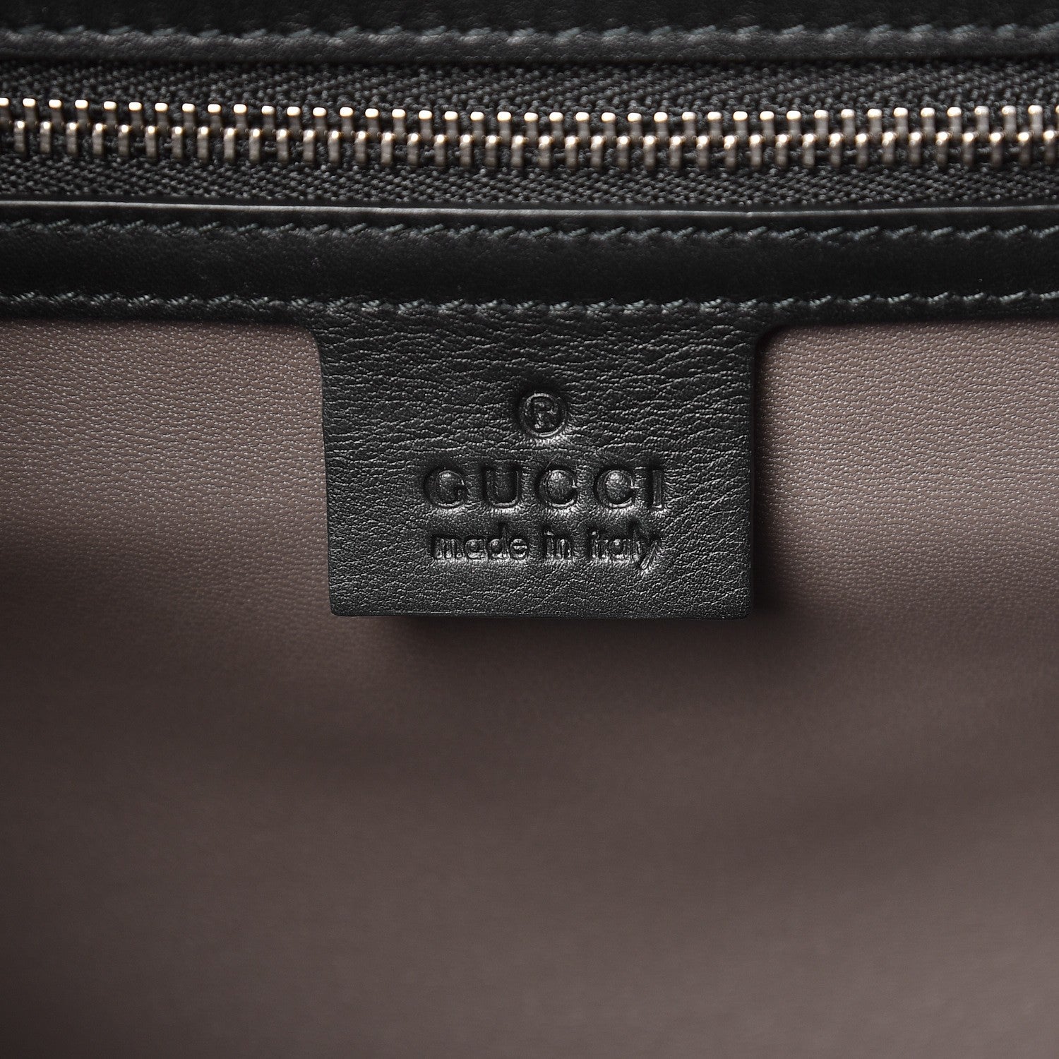 Gucci Moon Calfskin Medium Interlocking G Shoulder Bag Black 6 of 11