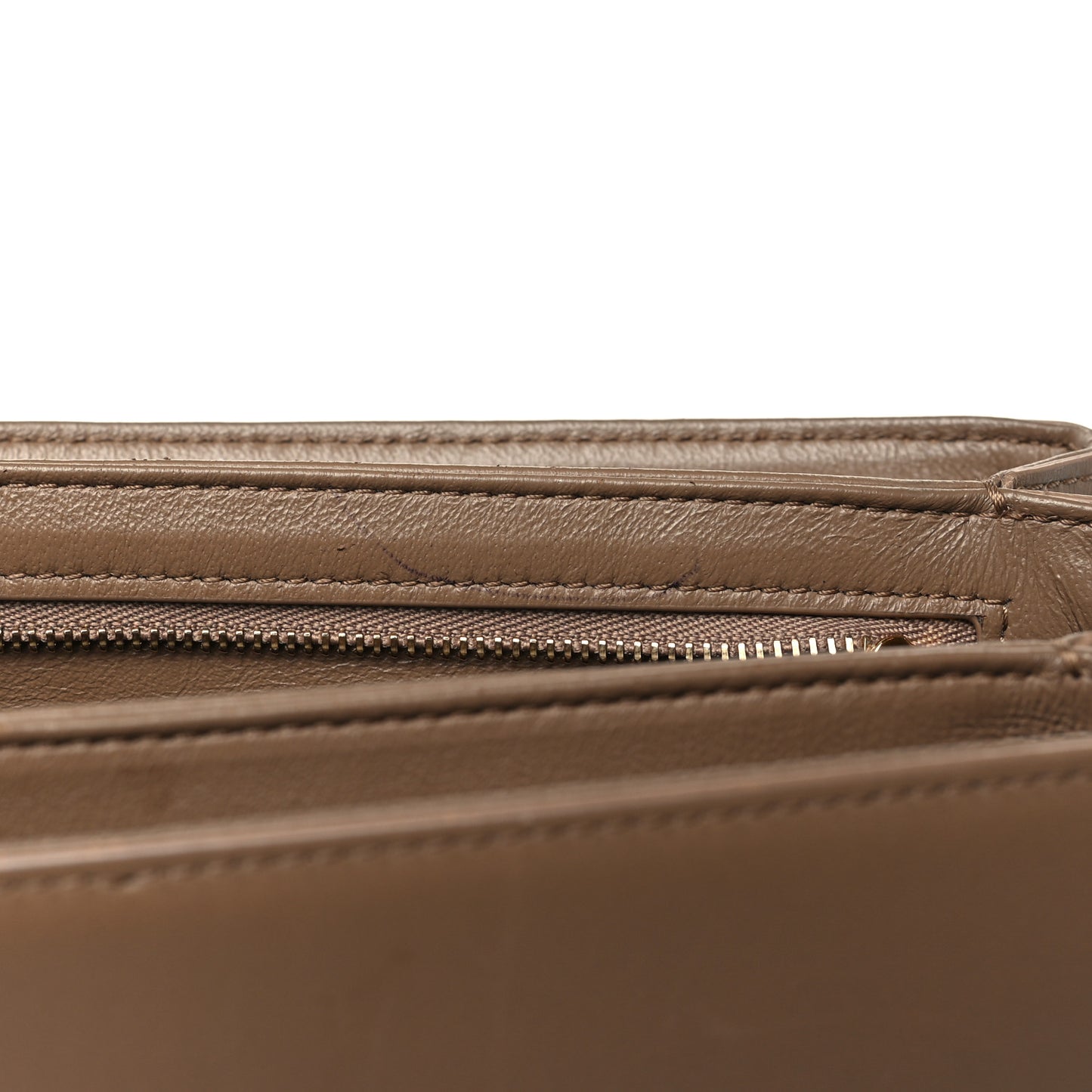 Shiny Calfskin Medium C Bag Light Camel