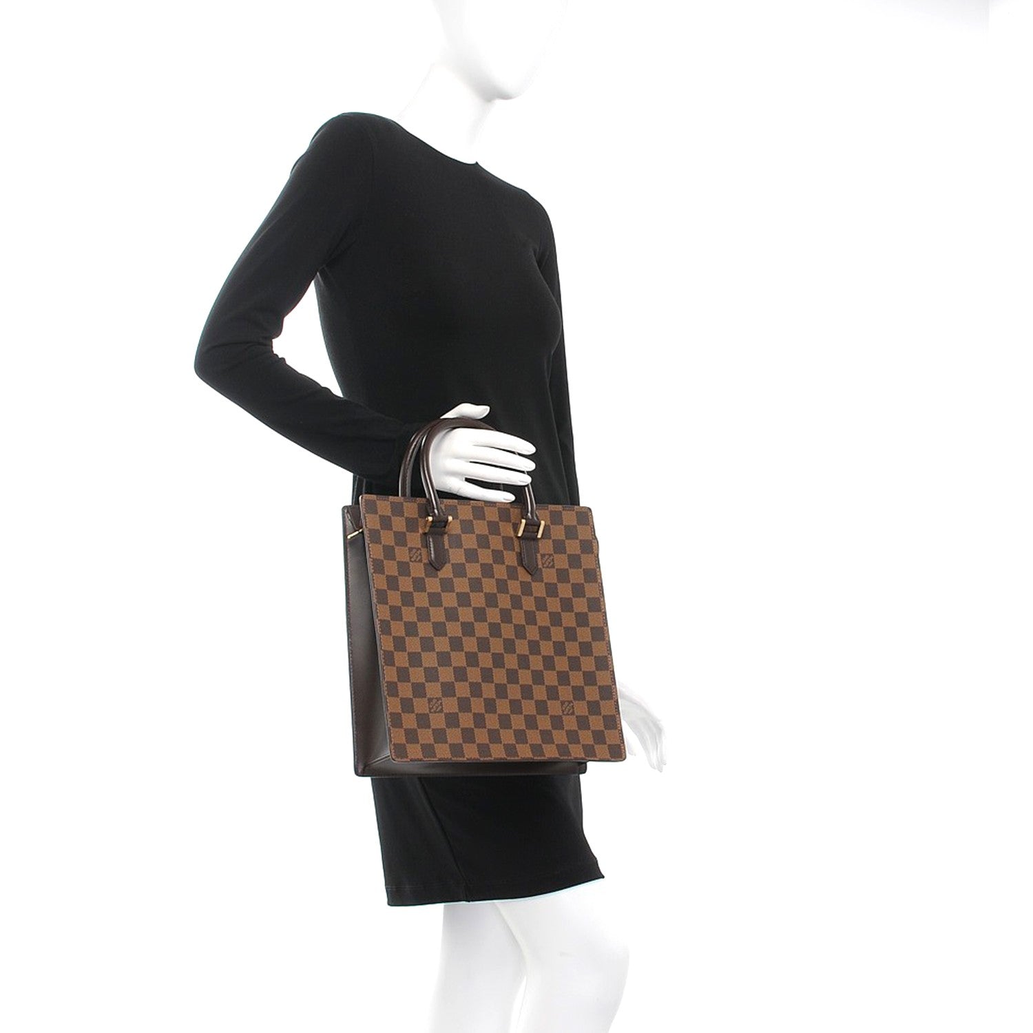 Louis Vuitton Damier Ebene Venice Sac Plat 2 of 8