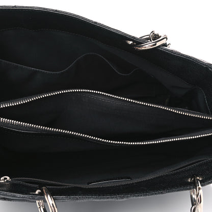 Chanel Caviar Quilted Grand Shopping Tote GST Black 4 of 10