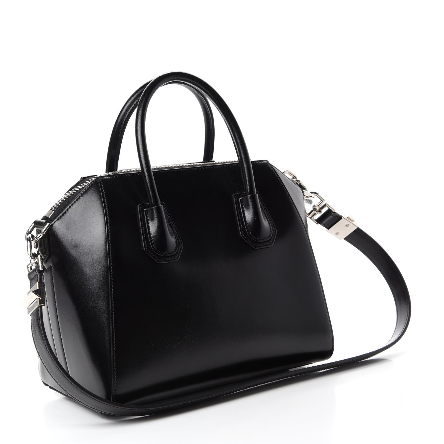 Givenchy Shiny Lord Calfskin Small Antigona Black 3 of 10