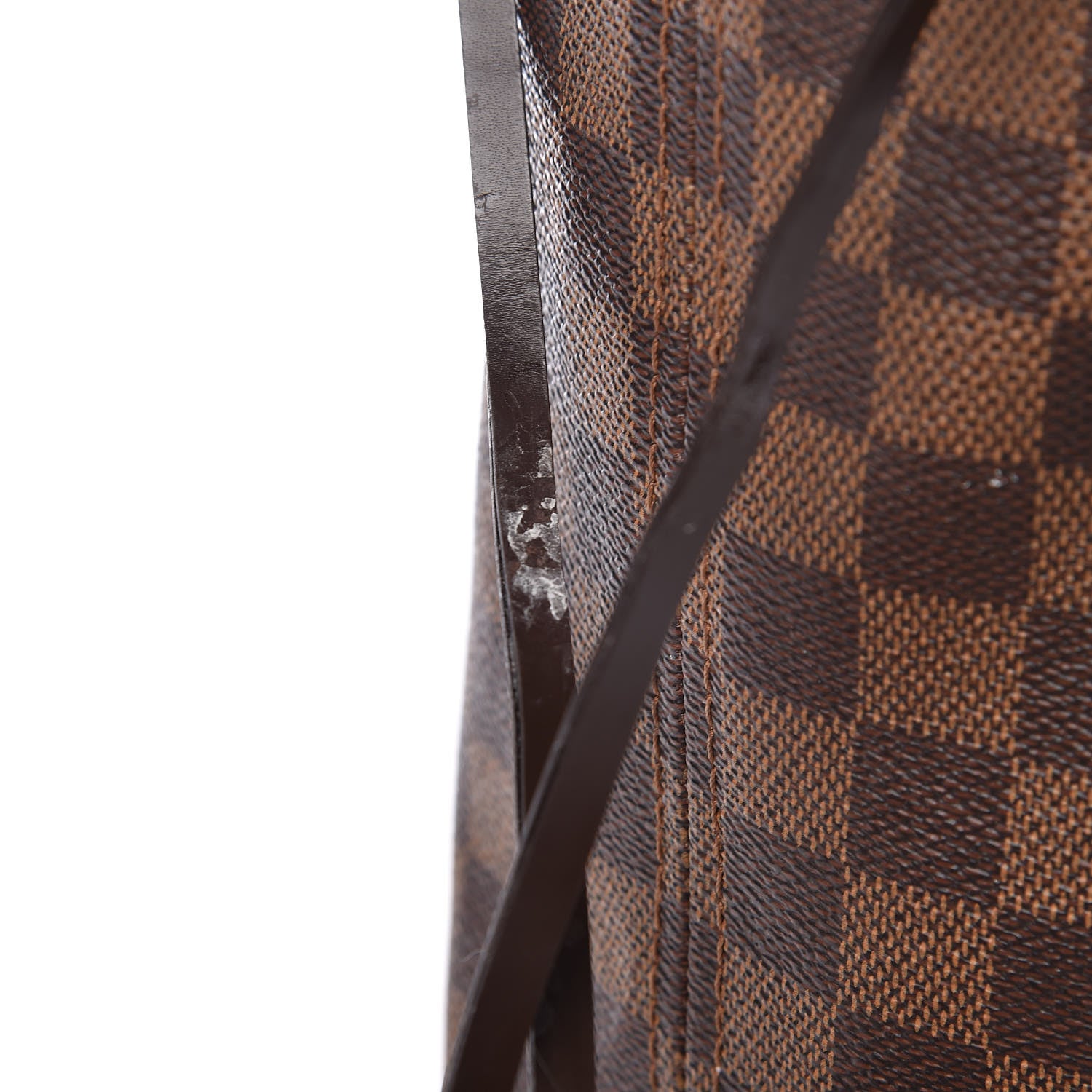 Louis Vuitton Damier Ebene Neo Neverfull MM Rose Ballerine 25 of 38