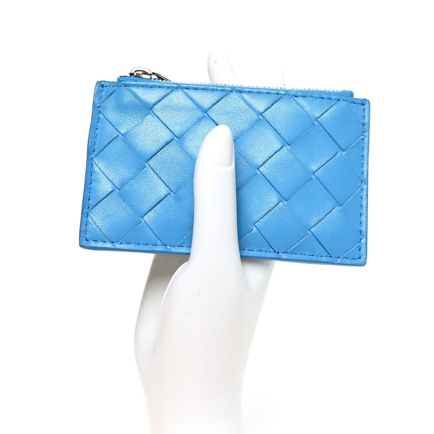 Bottega Veneta Nappa Intrecciato Key Case Pool 2 of 8