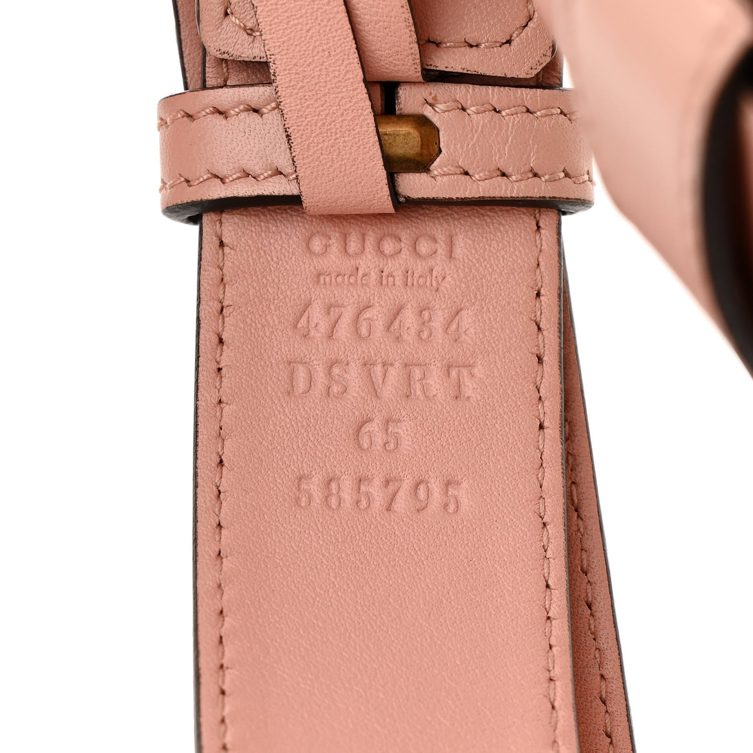 Gucci Calfskin Matelasse GG Marmont Belt Bag 65 95/38 Perfect Pink 25 of 25