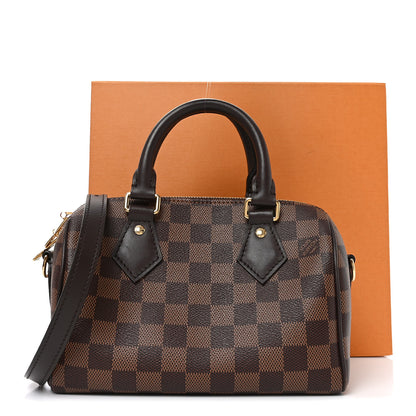 Louis Vuitton Damier Ebene Speedy Bandouliere 20 10 of 10