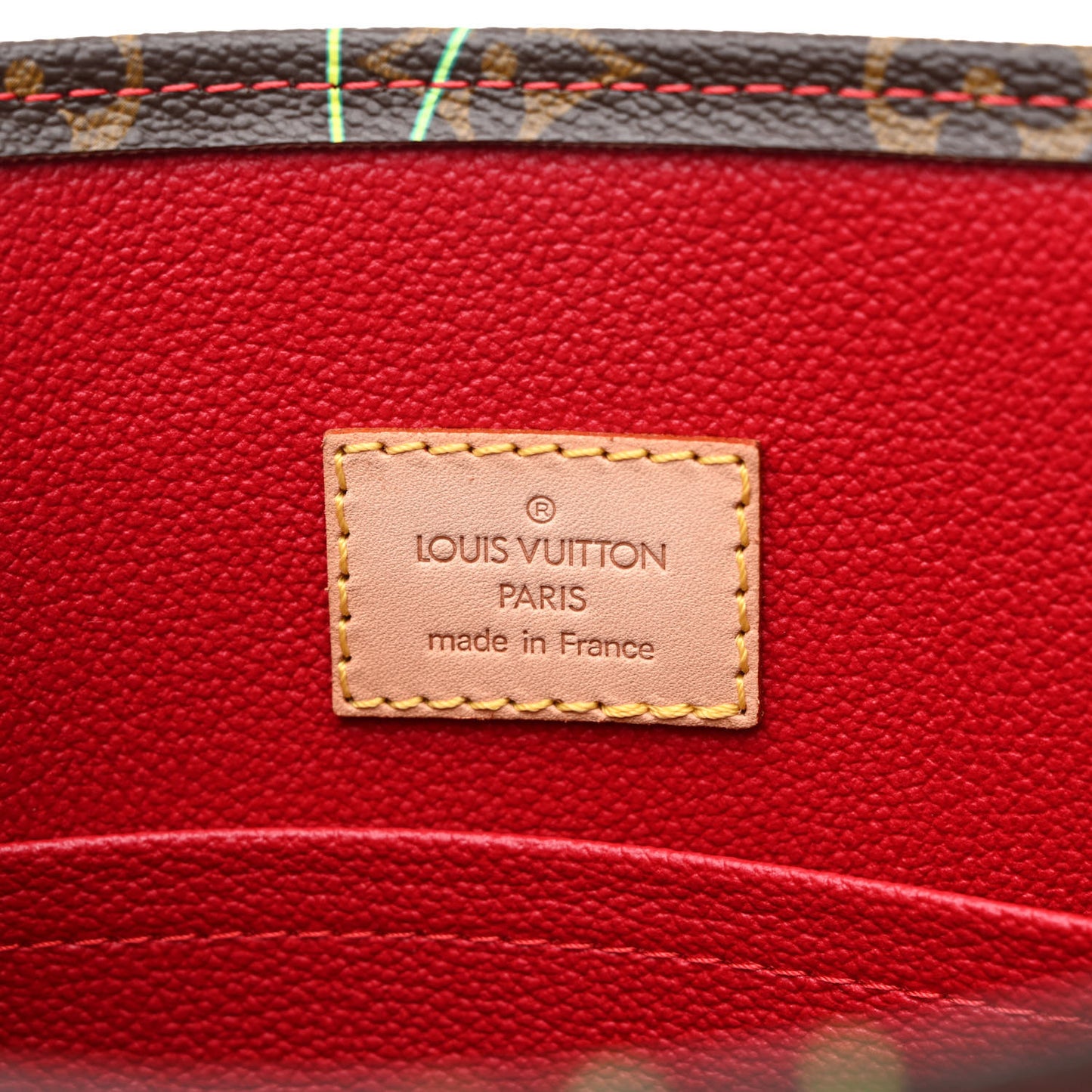 Monogram Cerises Sac Plat