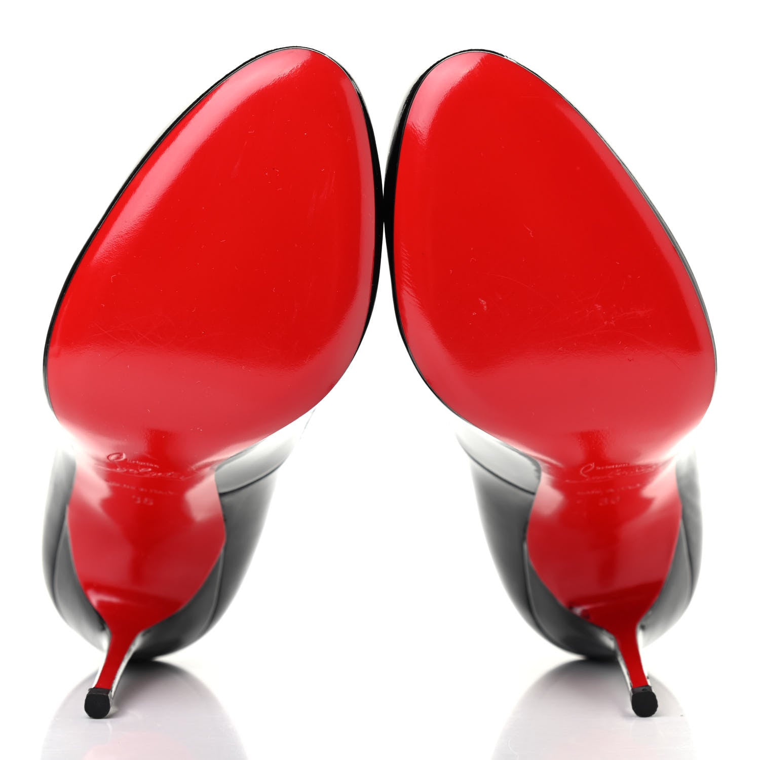 Christian Louboutin Patent Fifille 100 Pumps 36 Black 5 of 9