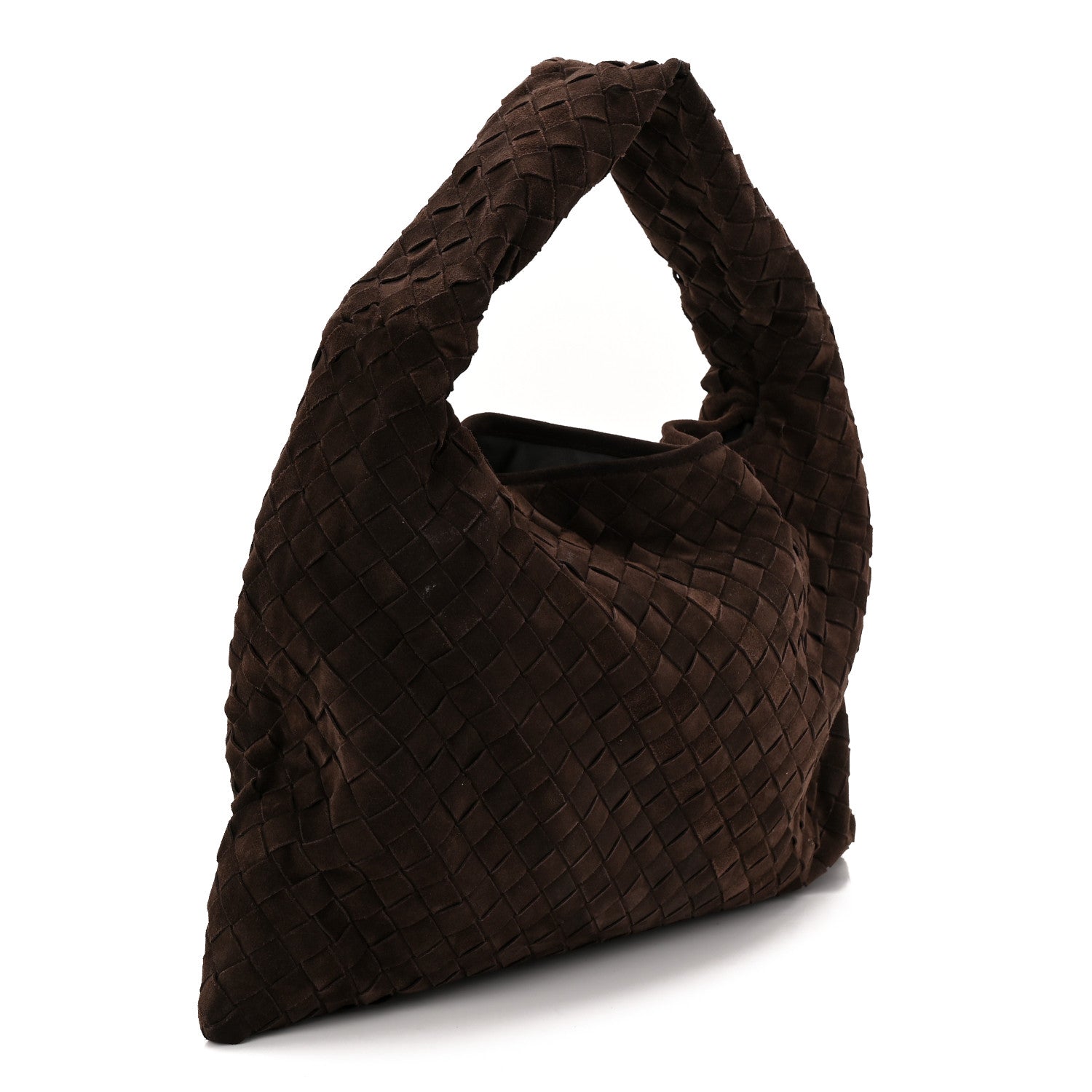 Bottega Veneta Suede Intrecciato Small Hop Fondant 3 of 10