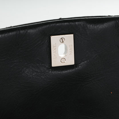 Chanel Shiny Lambskin Quilted Medium Trianon Messenger Flap Black 5 of 8