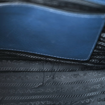 Prada Saffiano Small Galleria Double Zip Tote Bluette 12 of 13
