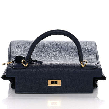 Hermes Togo Kelly Retourne 28 Bleu Nuit 20 of 39