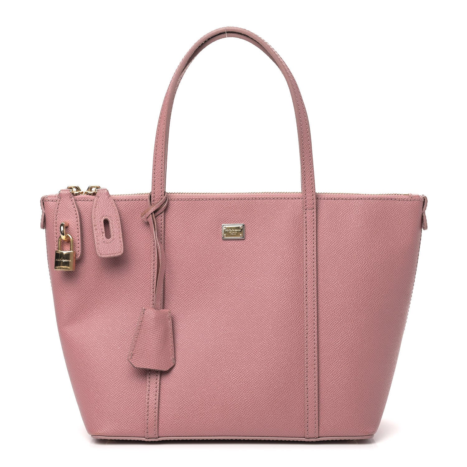 Dolce & Gabbana Dauphine Stampa Shopping Tote Pink 1 of 8