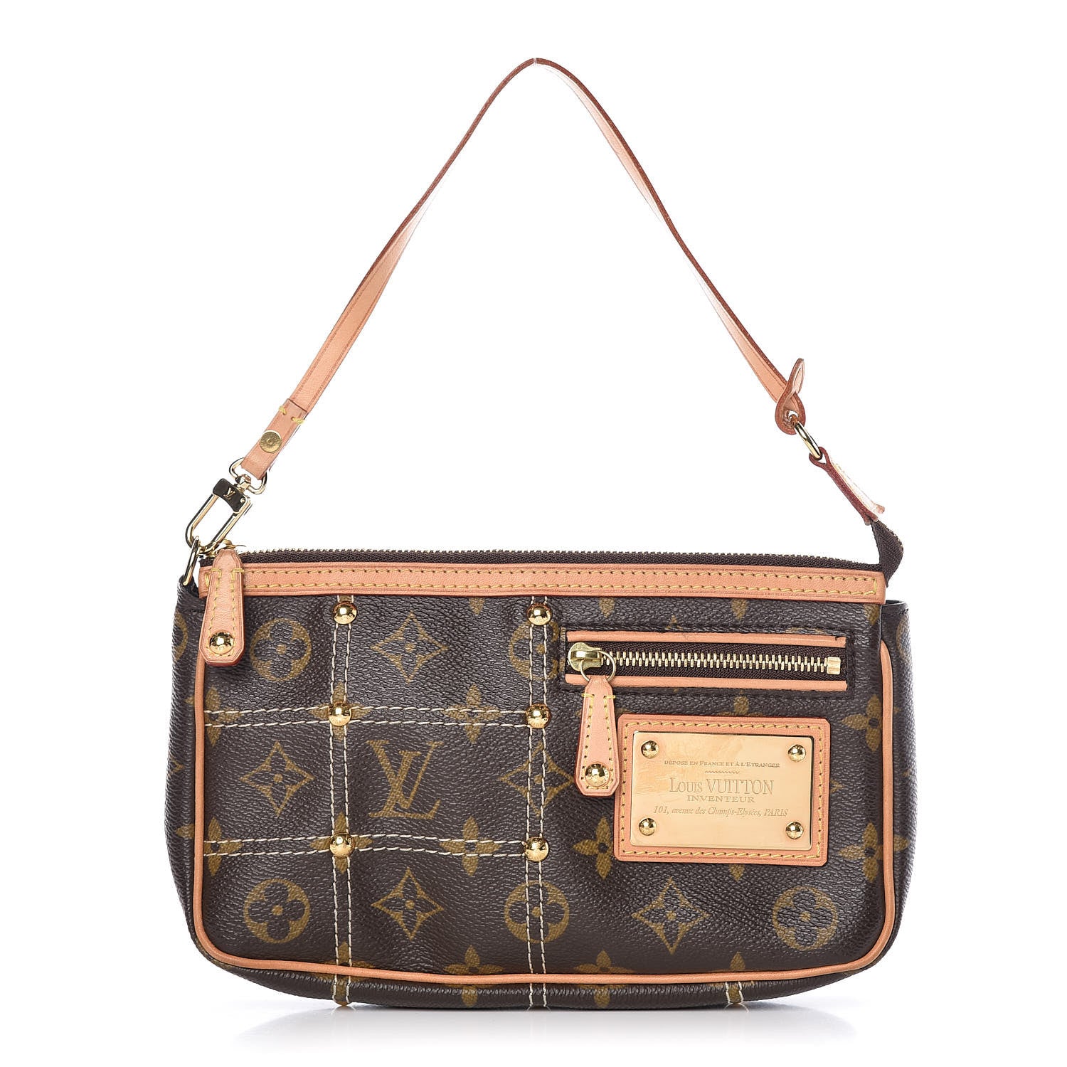 Louis Vuitton Monogram Riveting Pochette Accessories 1 of 10