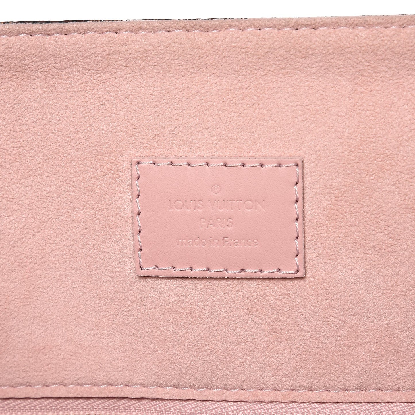 Damier Ebene Caissa Hobo Rose Ballerine