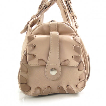 Chloe Calfskin Silverado Shoulder Bag Beige Rose 6 of 12