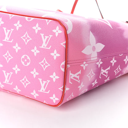 Louis Vuitton Monogram Escale Neverfull MM Rouge 10 of 10