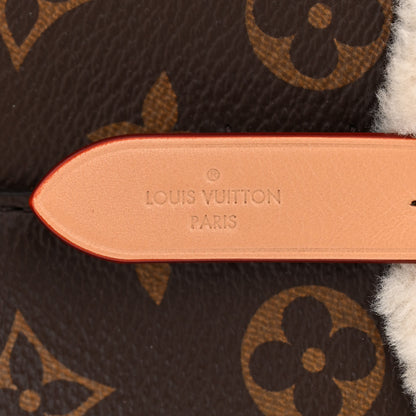 Louis Vuitton Monogram Shearling Cozygram Neonoe BB 6 of 10