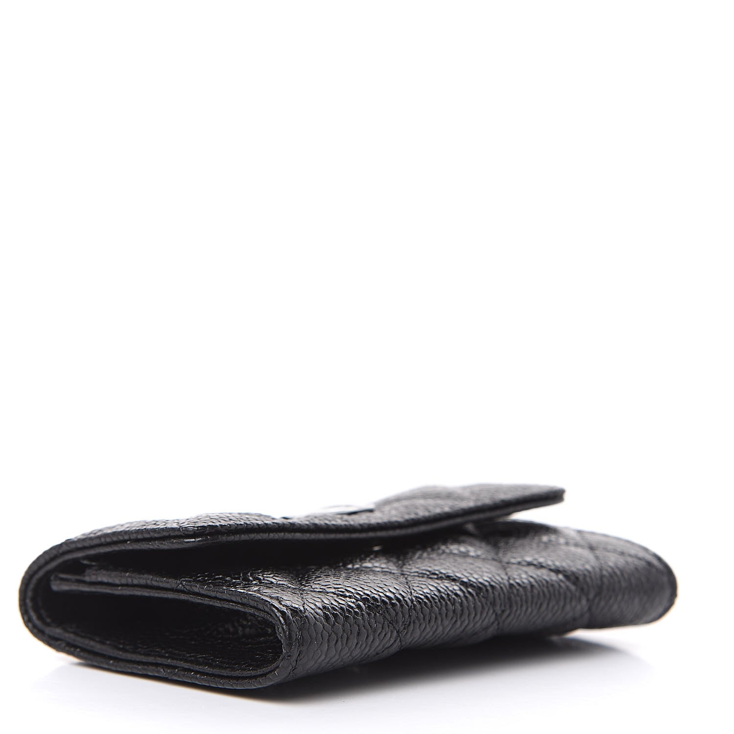 Chanel Caviar Quilted Flap Card Holder So Black 4 of 10