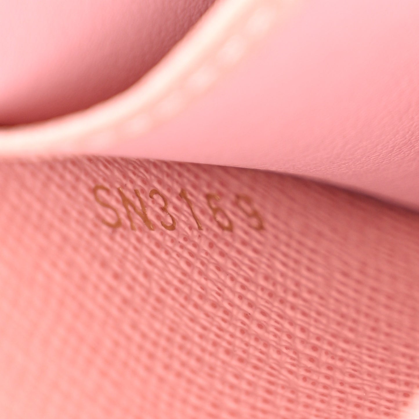 Damier Ebene Zippy Coin Purse Rose Ballerine