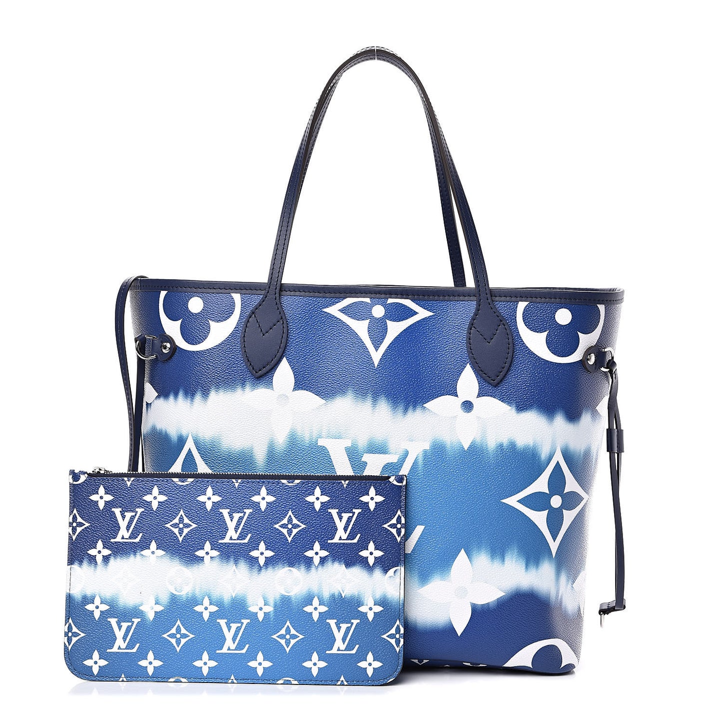 Monogram Escale Neverfull MM Blue
