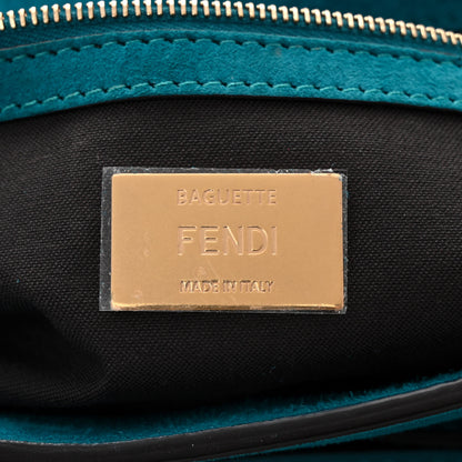 Fendi Chamois Baguette Ottanio 6 of 10