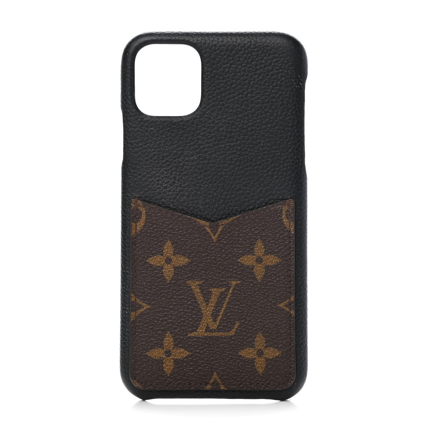 Monogram iPhone 11 Pro Max Bumper Black