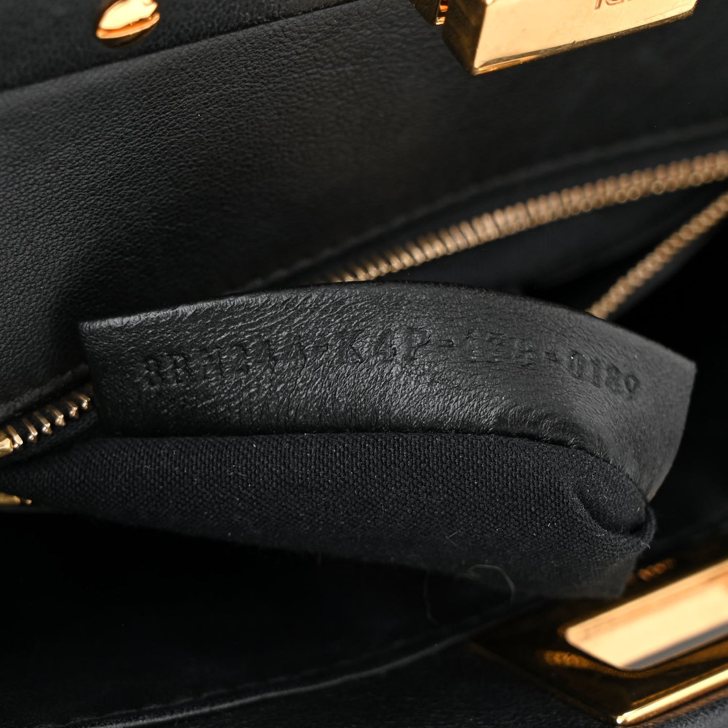 Nappa Mini Peekaboo Iconic Satchel Black