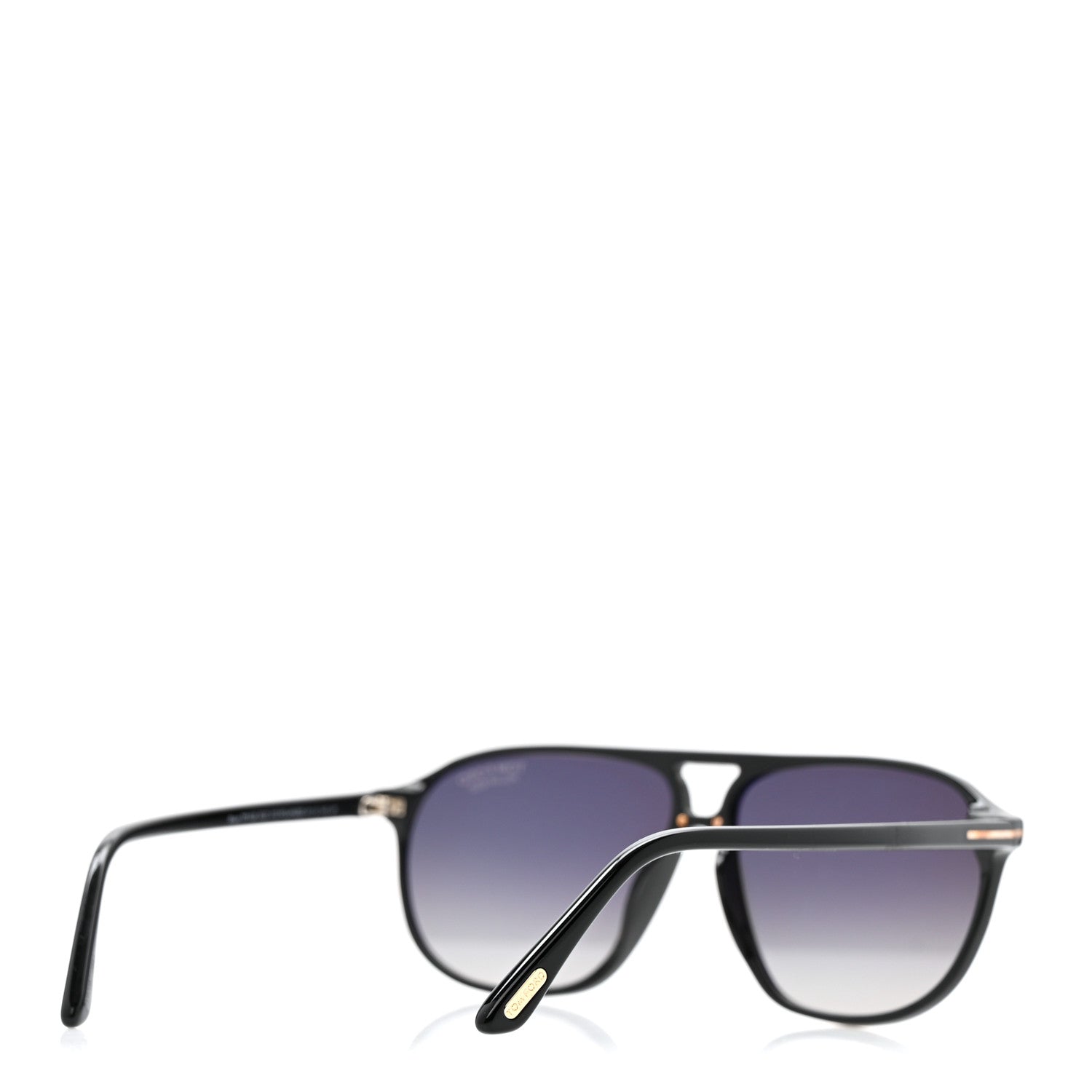 Tom Ford Acetate Bruce Polarized Sunglasses TF1026 Black 4 of 8