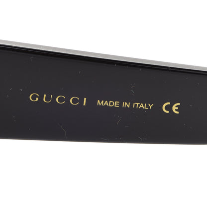 Gucci Acetate Round GG0084S Sunglasses Black Red Green 5 of 7