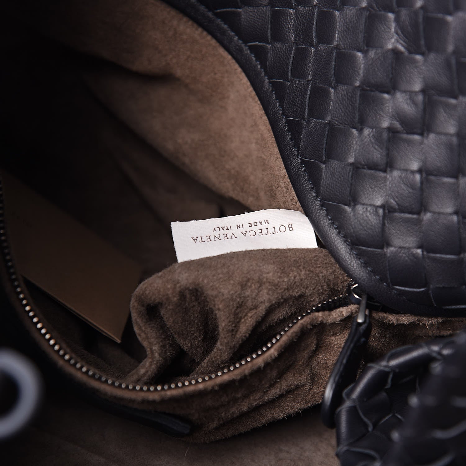 Bottega Veneta Nappa Intrecciato Ruffle Tote Ink 7 of 14