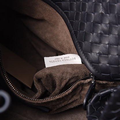 Bottega Veneta Nappa Intrecciato Ruffle Tote Ink 7 of 14