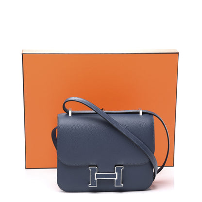 Hermes Epsom Constance 18 Deep Bleu 11 of 11