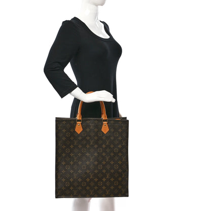 Louis Vuitton Monogram Sac Plat 2 of 8