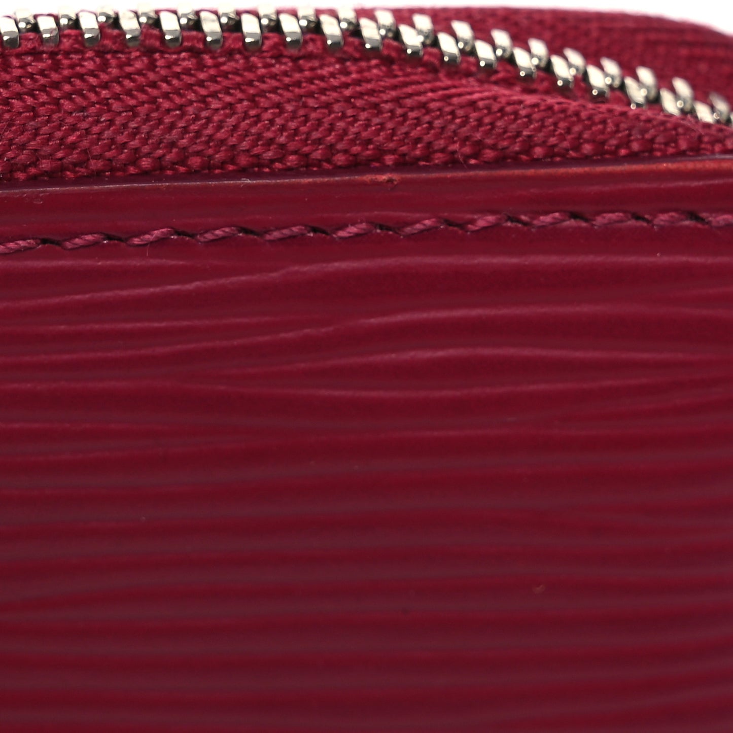 Epi Zippy Coin Purse Fuchsia