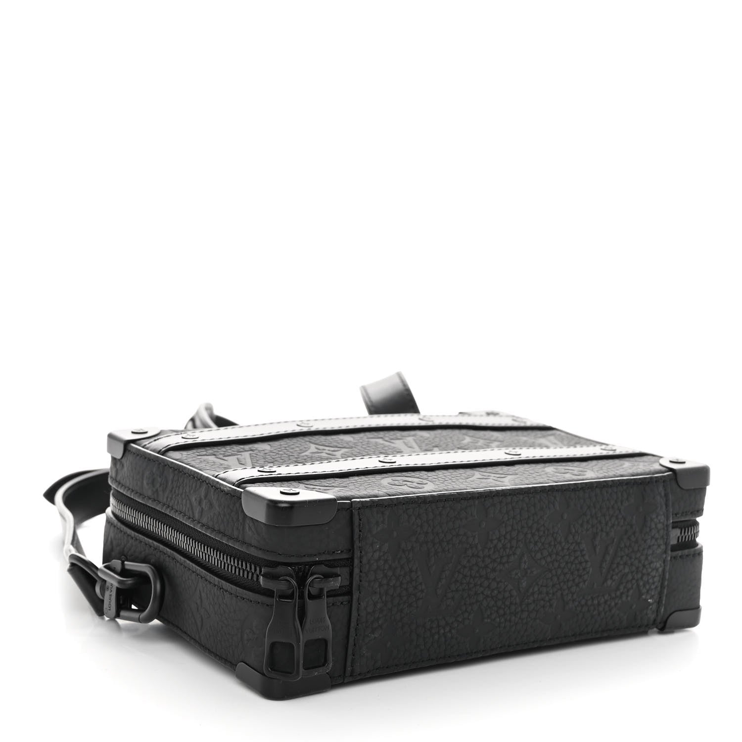 Louis Vuitton Taurillon Monogram Soft Trunk Black 4 of 9