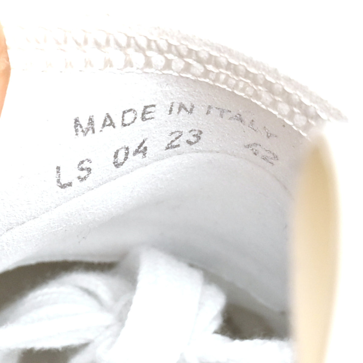 Technical Canvas Oblique Mens B23 Low Top Sneakers 42 White Black