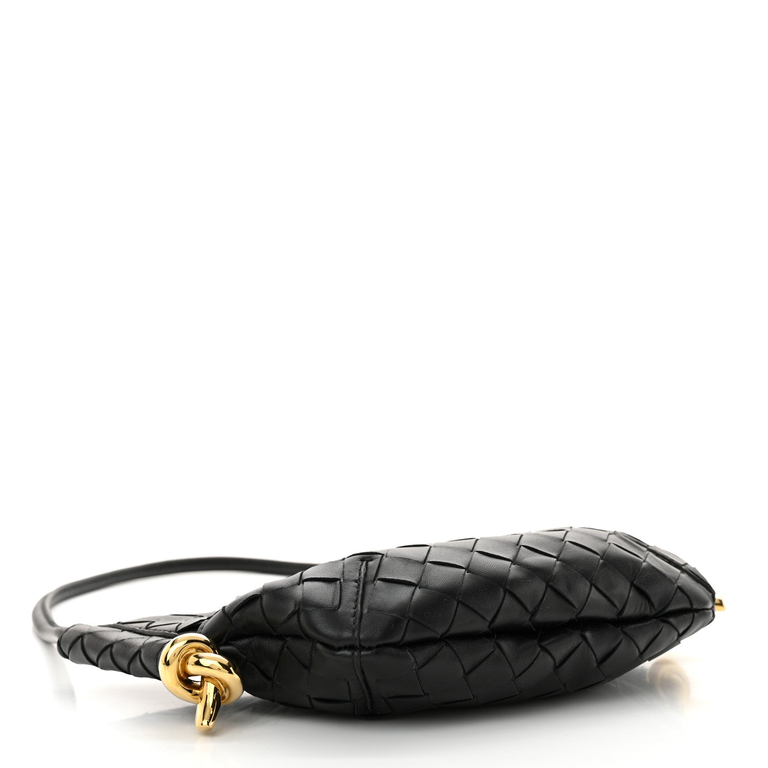 Bottega Veneta Nappa Intrecciato Mini Solstice Shoulder Bag Black 4 of 10