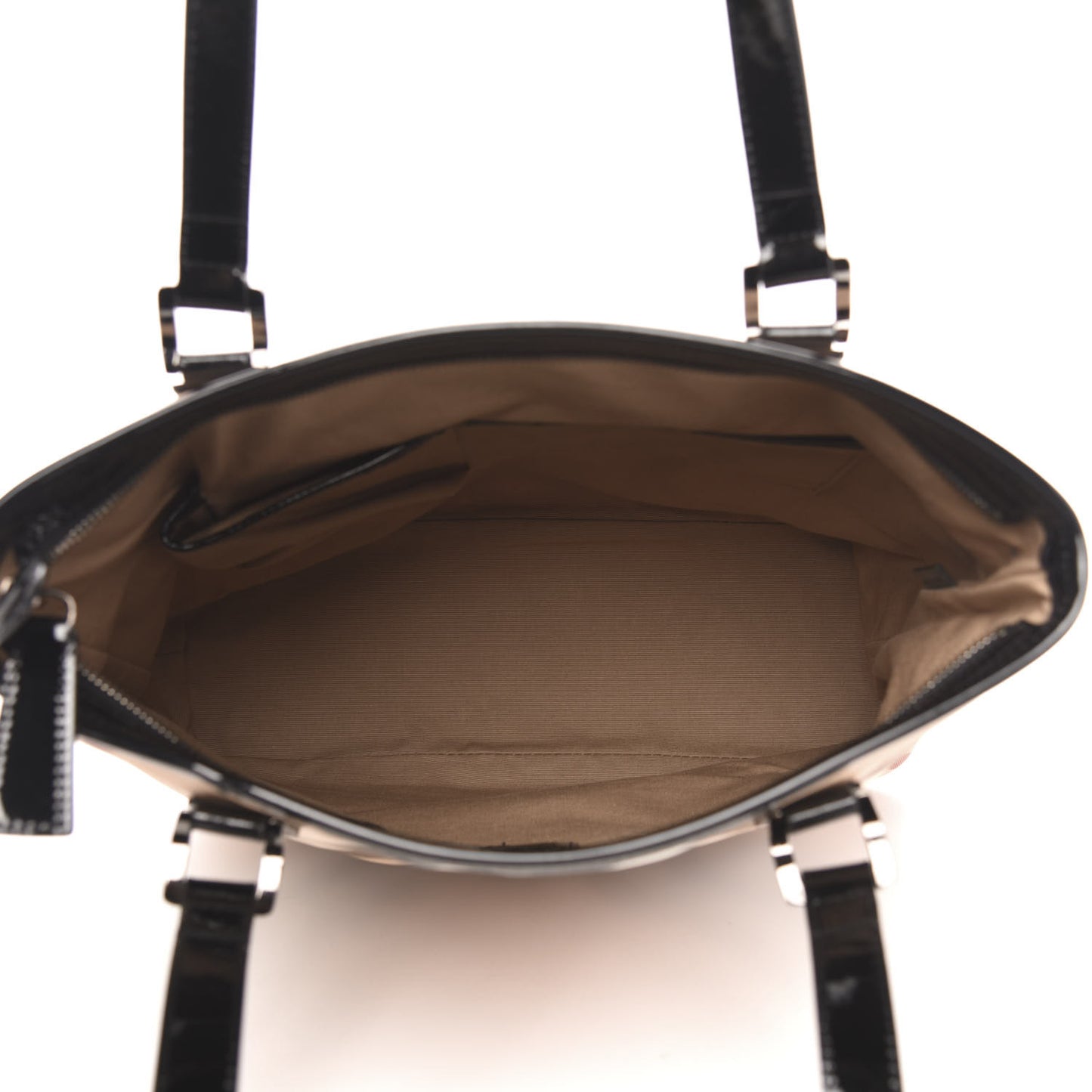 Supernova Check Tote Black