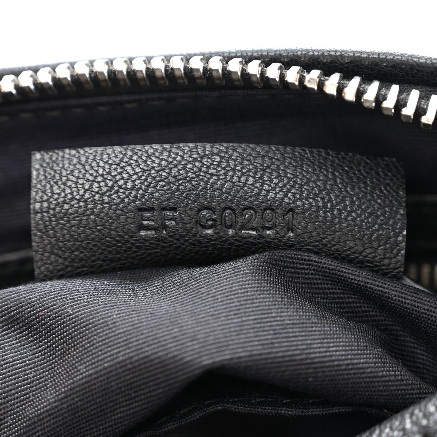 Sugar Goatskin Small Pandora Black