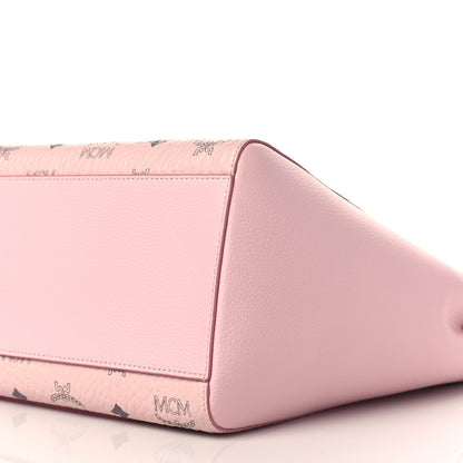 MCM Visetos Medium Aren Hobo Powder Pink 9 of 9