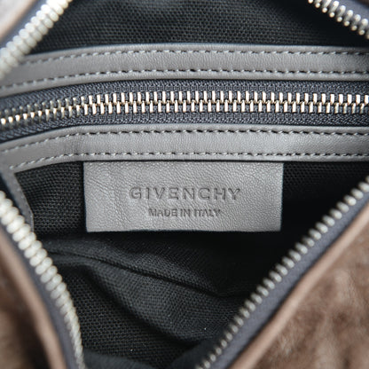 Givenchy Tumbled Sheepskin Mini Pandora Charcoal 6 of 7