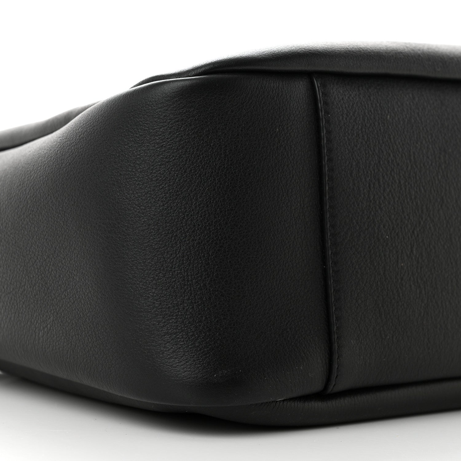 Saint Laurent Smooth Calfskin Large Le 5 A 7 Soft Hobo Black 9 of 10