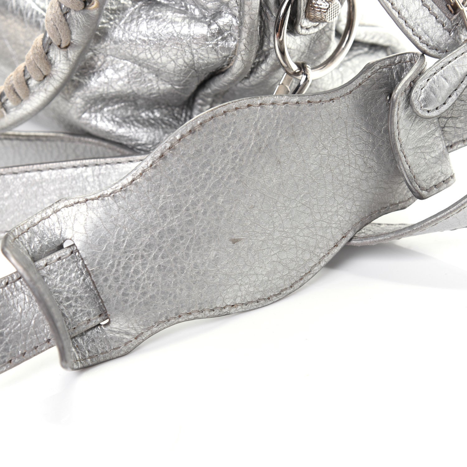 Balenciaga Agneau Giant 12 Silver Hardware Mini City Gris Aluminum 20 of 20