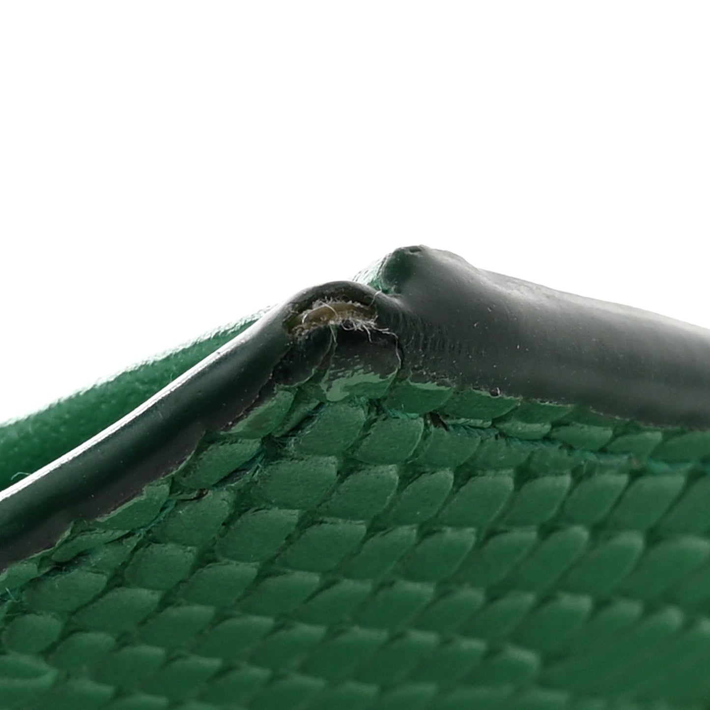 Vernice Lizard Embossed Wallet Mango