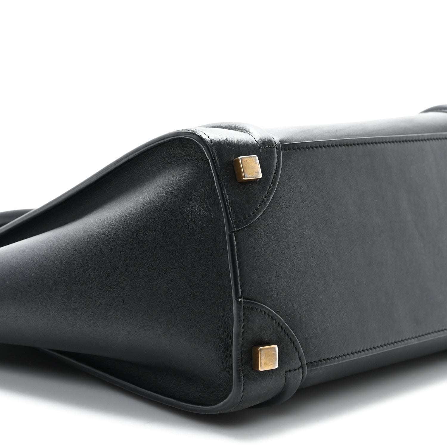 Celine Smooth Calfskin Micro Luggage Black 8 of 11