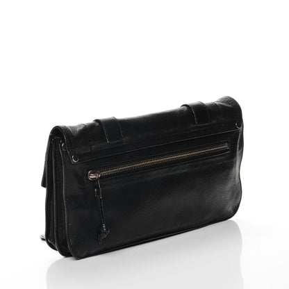 Proenza Schouler Lambskin PS1 Pochette Clutch Black 3 of 7