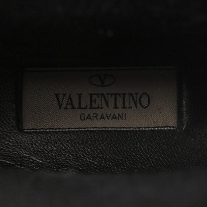 Valentino Garavani Rubber Rockstud Short Rainboots 37 Black 8 of 8