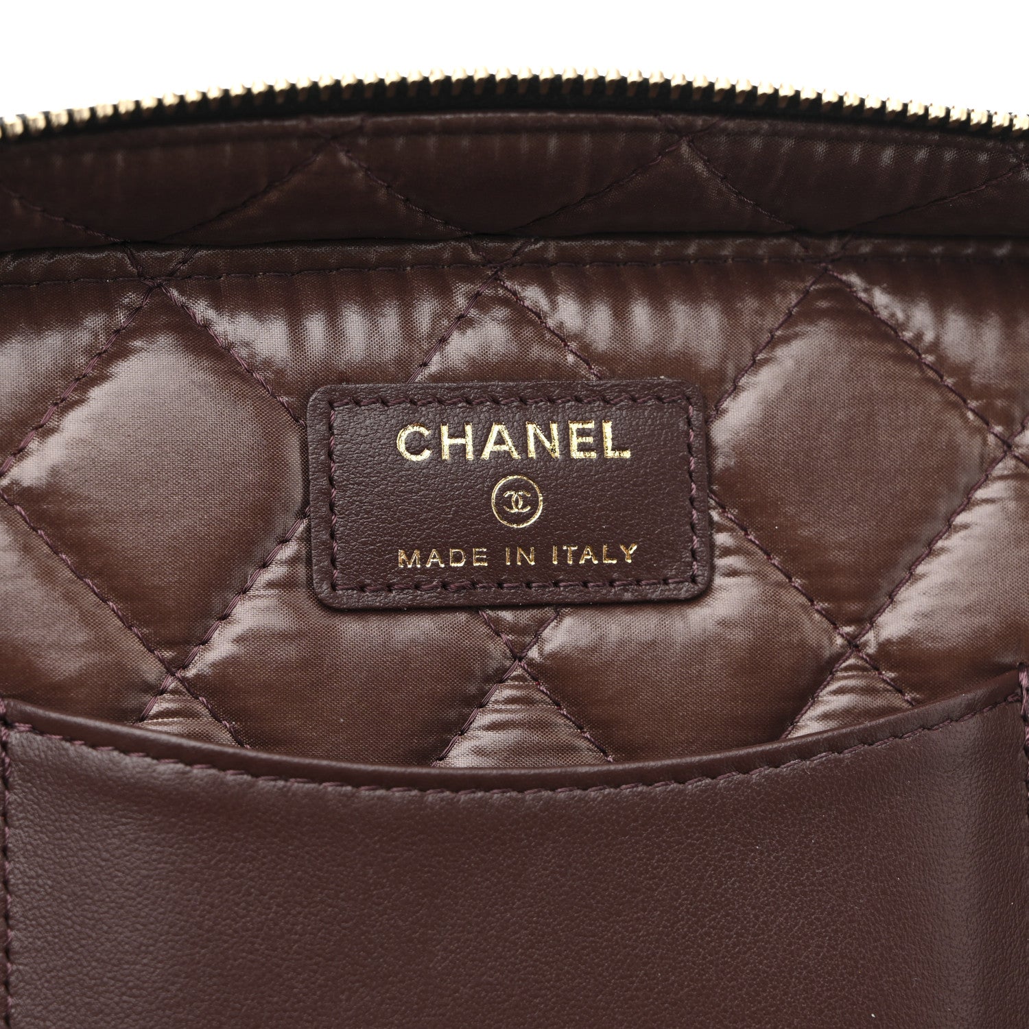Chanel Caviar Quilted Large Vanity Pouch Black 7 of 11